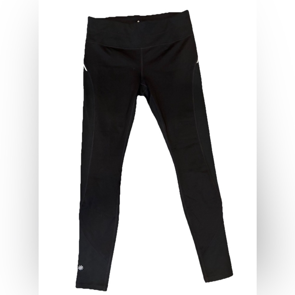 Athleta Powder Peak Tight Leggings Size Medium Black - Picture 3 of 5